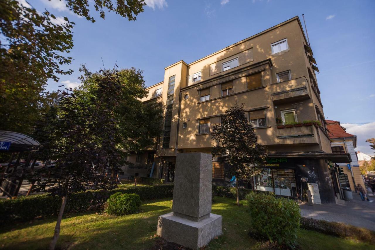 锡比乌Apartament Tribunei公寓 外观 照片